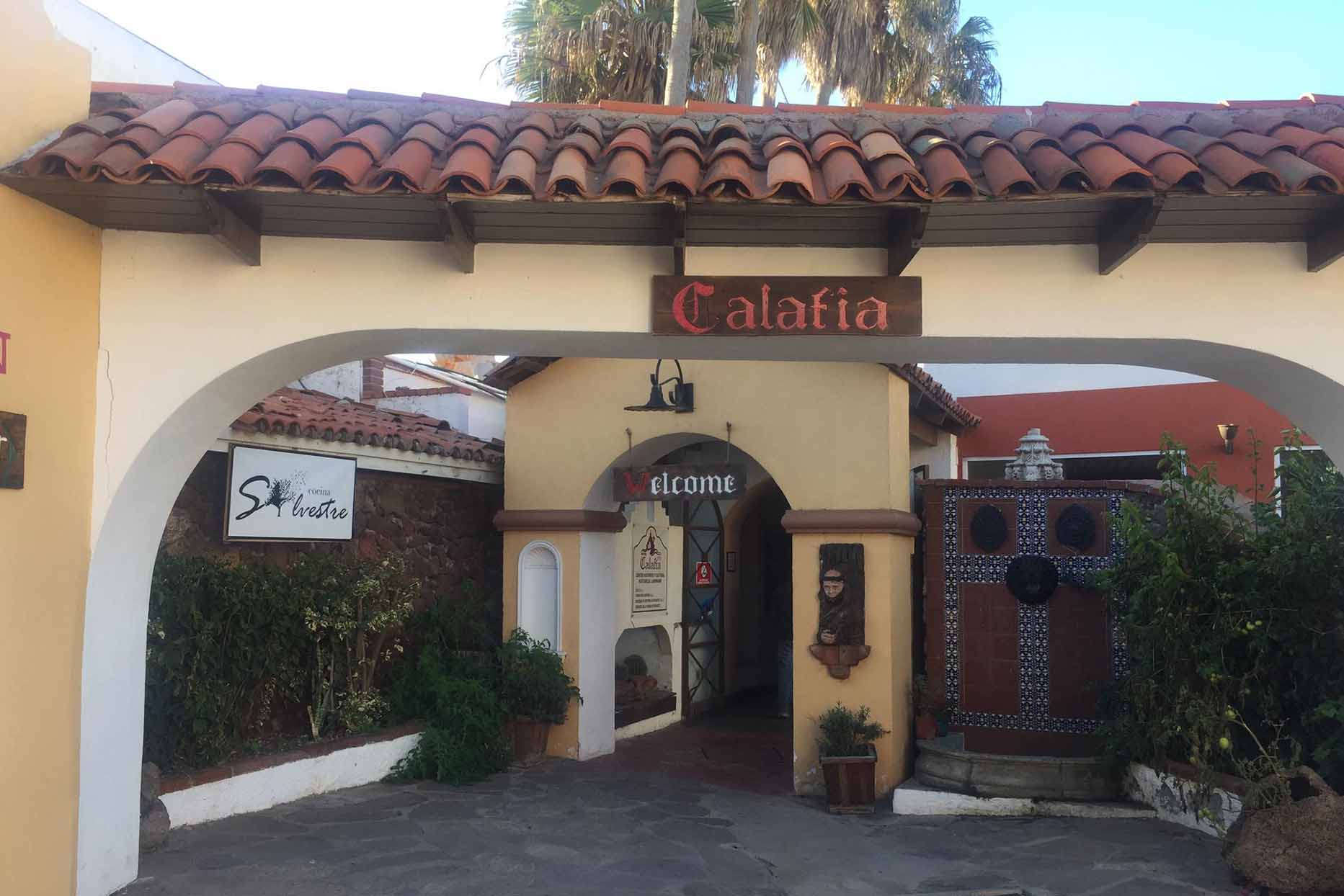 Hotel Calafia entrada