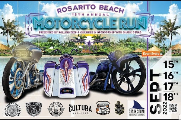 18th Annual Rosarito Beach Motorcycle Run